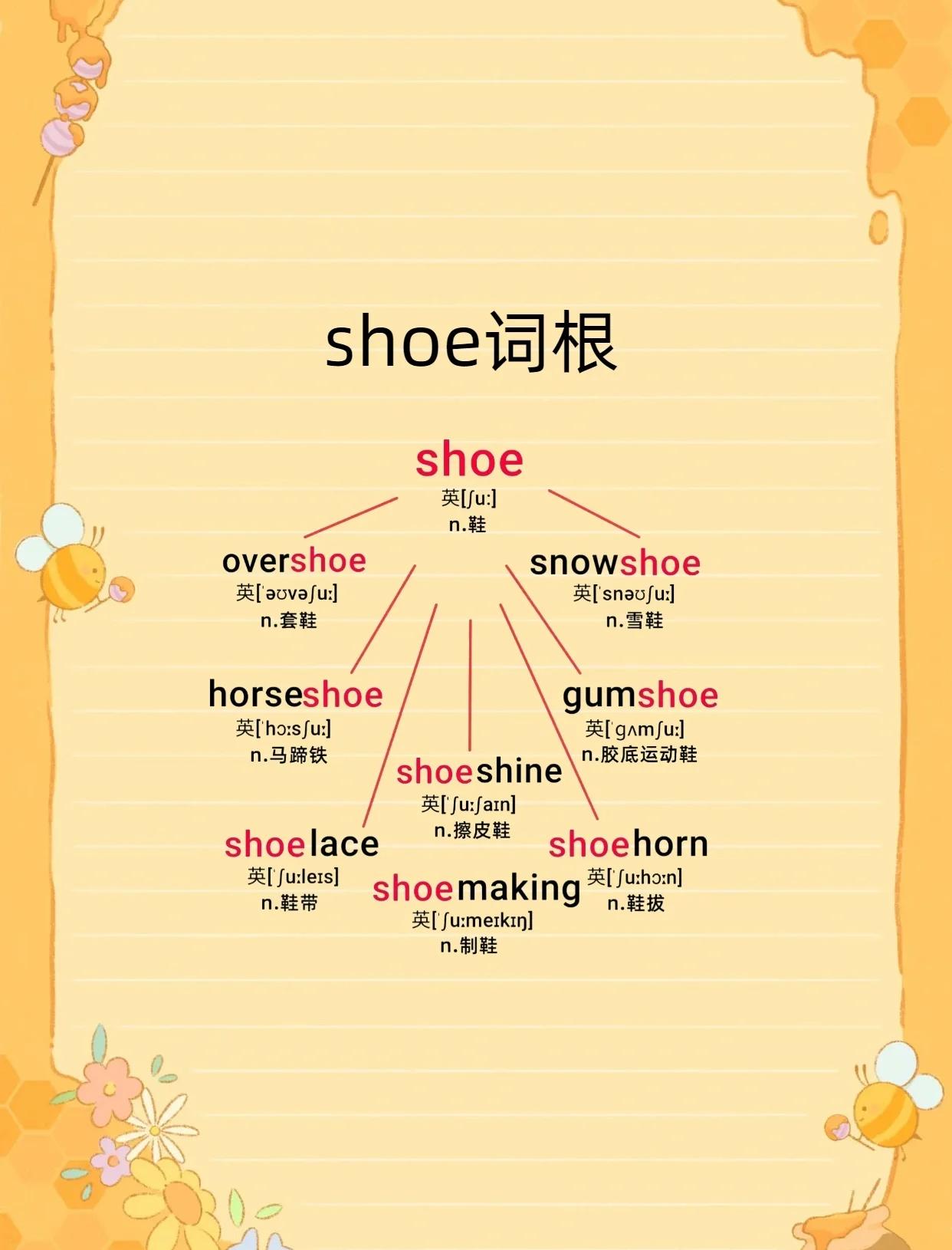 shoes什么意思中文
